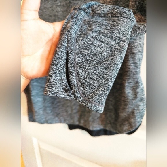 Athleta Uptempo Grey Hoodie with Thumb holes size S - Picture 7 of 7